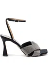 BADGLEY MISCHKA 85MM BRINLEE SANDALS