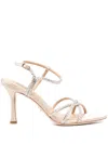 Badgley Mischka Collection Julietta Ankle Strap Sandal In Pink