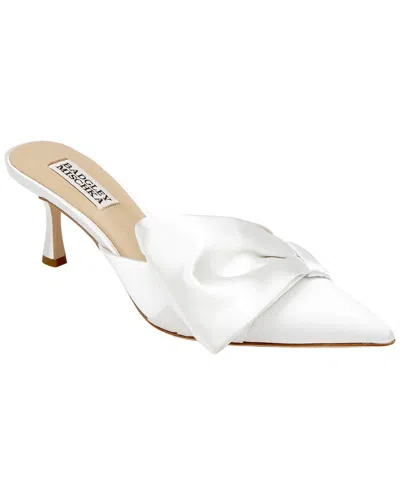 Badgley Mischka Alaya Pointed Toe Mule In White