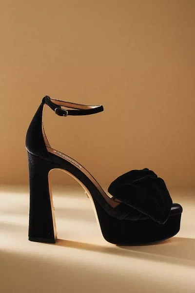 Badgley Mischka Alora Platform Heels In Black