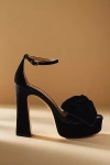 Badgley Mischka Collection Alora Ii Ankle Strap Platform Sandal In Black