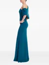 Badgley Mischka Asymmetric Dress