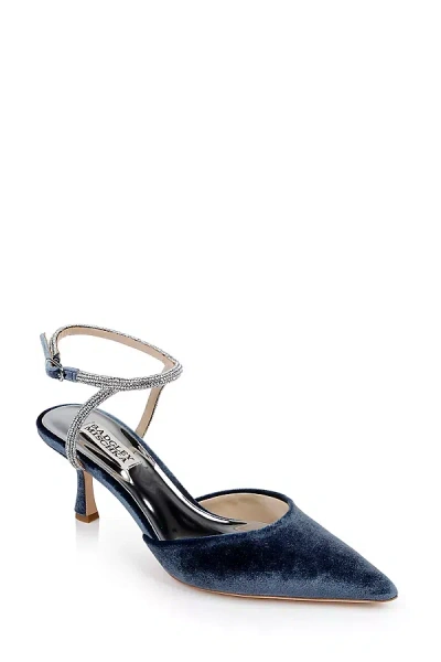 BADGLEY MISCHKA AUTUMN EMBELLISHED KITTEN HEELS