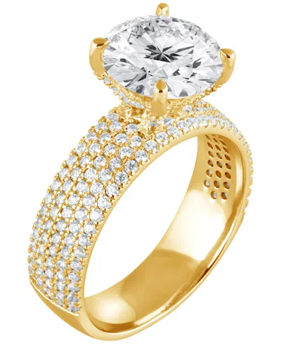 Badgley Mischka Bagley Mischka Certified Lab Grown Diamond Engagement Ring (3-3/4 Ct. T.w.) In 14k Gold
