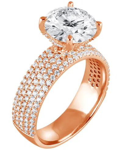 Badgley Mischka Bagley Mischka Certified Lab Grown Diamond Engagement Ring (3-3/4 Ct. T.w.) In 14k Gold