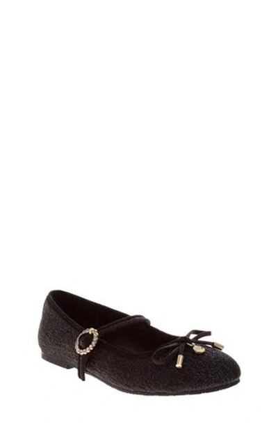 Badgley Mischka Kids'  Ballerina Flat In Black