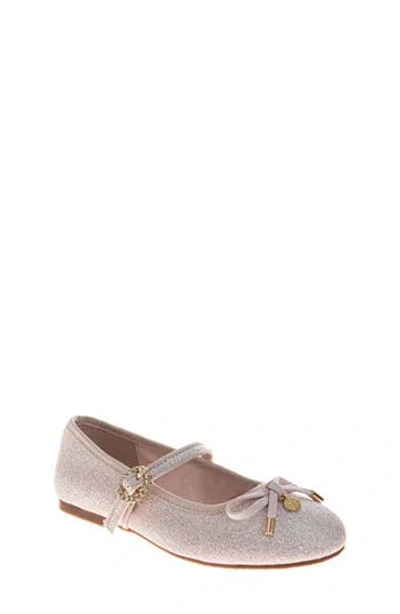 Badgley Mischka Kids'  Ballerina Flat In Pink