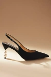 Badgley Mischka Collection Beatrix Slingback Pointed Toe Pump In Black