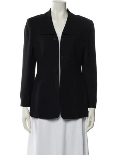Pre-owned Badgley Mischka Blazer In Black