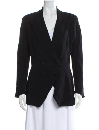Pre-owned Badgley Mischka Blazer In Black