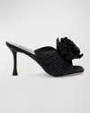 Badgley Mischka Collection Blythe Slide Sandal In Black