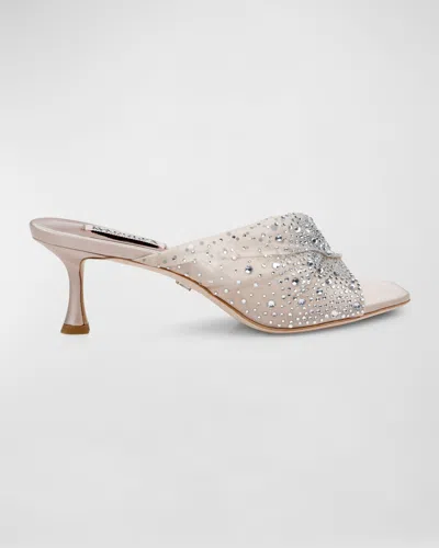Badgley Mischka Collection Brandy Slide Sandal In Neutrals