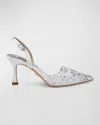 Badgley Mischka Collection Brenna Pointed Toe Pump In Soft White
