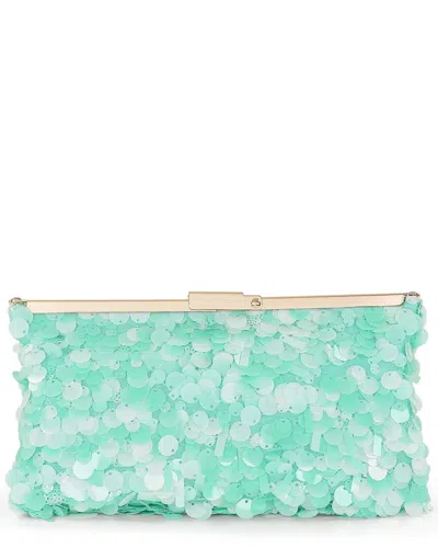 Badgley Mischka Briar Sequin Clutch In Red