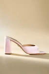 Badgley Mischka Cadence Block Heel Mules In Pink