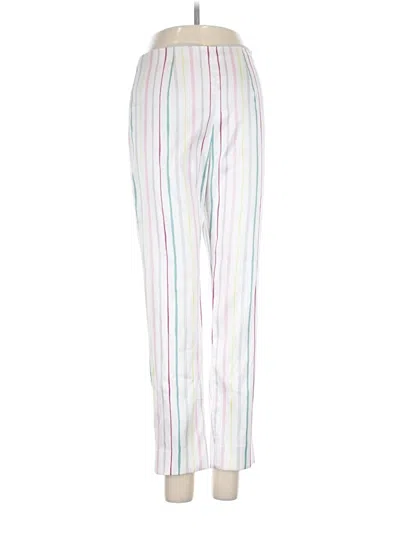 Pre-owned Badgley Mischka Casual Pants In White