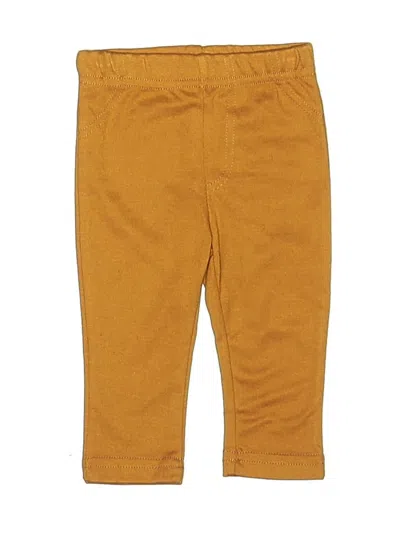 Pre-owned Badgley Mischka Babies' Casual Pants In Yellow