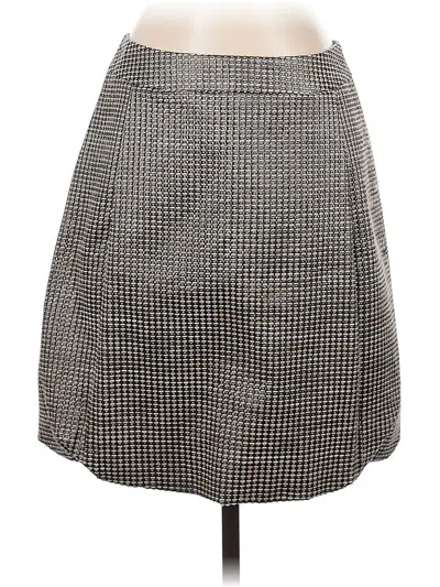 Pre-owned Badgley Mischka Casual Skirt In Brown