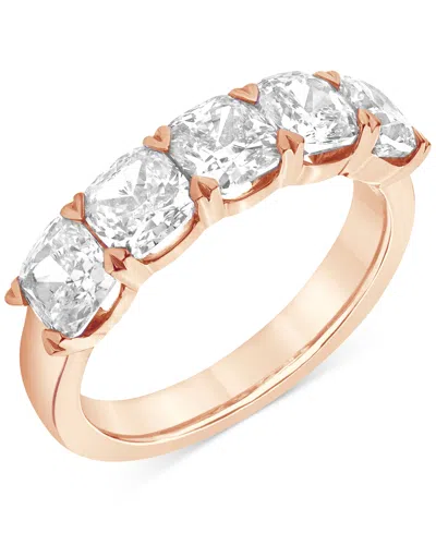 Badgley Mischka Certified Lab Grown Diamond Band (3 Ct. T.w.) In 14k Gold In Rose Gold