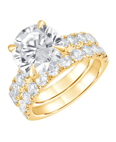 Badgley Mischka Certified Lab Grown Diamond Bridal Set (6 Ct. T.w.) In 14k White Gold