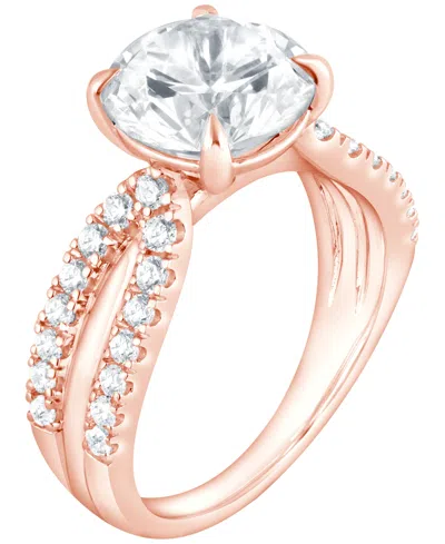 Badgley Mischka Certified Lab Grown Diamond Engagement Ring (4 Ct. T.w.) In 14k Gold