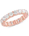 BADGLEY MISCHKA CERTIFIED LAB GROWN DIAMOND ETERNITY BAND (3 CT. T.W.) IN 14K GOLD