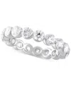 Badgley Mischka Certified Lab Grown Diamond Eternity Band (3 Ct. T.w.) In 14k Gold In White Gold