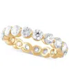Badgley Mischka Certified Lab Grown Diamond Eternity Band (3 Ct. T.w.) In 14k Gold In Yellow Gold