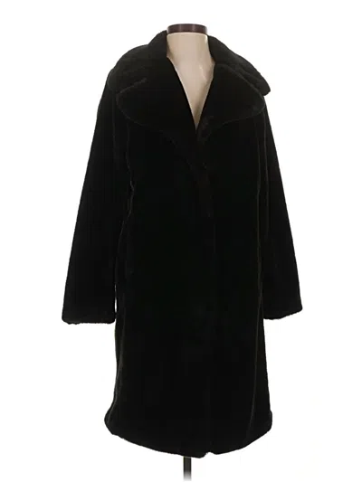 Pre-owned Badgley Mischka Coat In Black