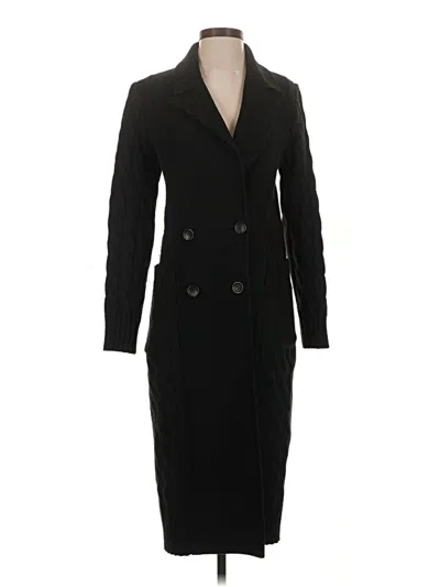 Pre-owned Badgley Mischka Coat In Black