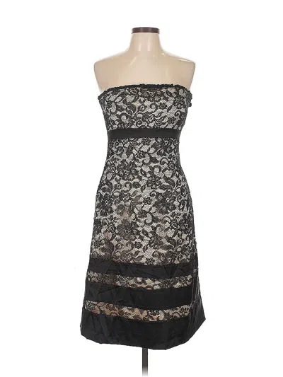 Pre-owned Badgley Mischka Cocktail Dress In Black