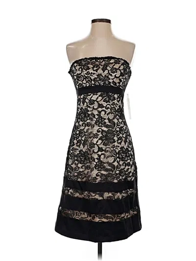 Pre-owned Badgley Mischka Cocktail Dress In Black