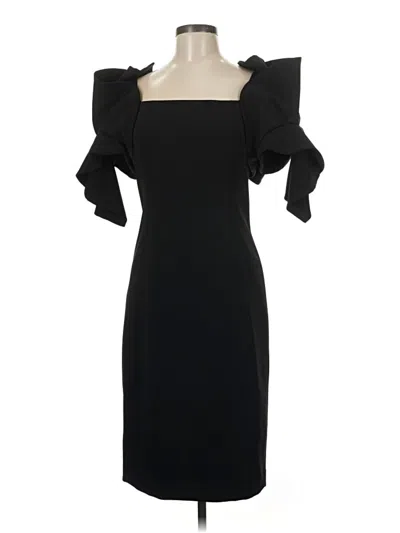 Pre-owned Badgley Mischka Cocktail Dress In Black