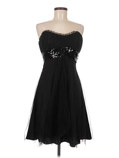 Pre-owned Badgley Mischka Cocktail Dress In Black