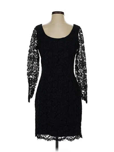 Pre-owned Badgley Mischka Cocktail Dress In Black