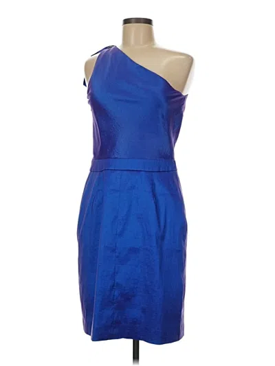 Pre-owned Badgley Mischka Cocktail Dress In Blue