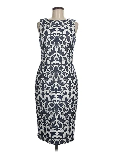 Pre-owned Badgley Mischka Cocktail Dress In Blue