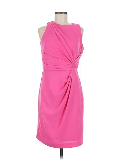 Pre-owned Badgley Mischka Cocktail Dress In Pink