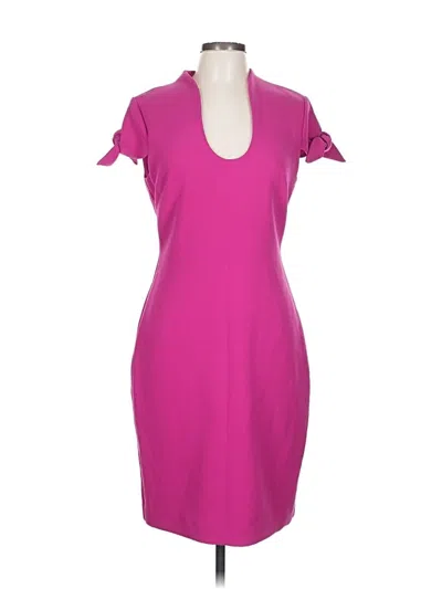 Pre-owned Badgley Mischka Cocktail Dress In Pink