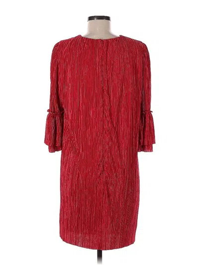 Pre-owned Badgley Mischka Cocktail Dress In Red