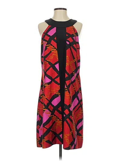 Pre-owned Badgley Mischka Cocktail Dress In Red