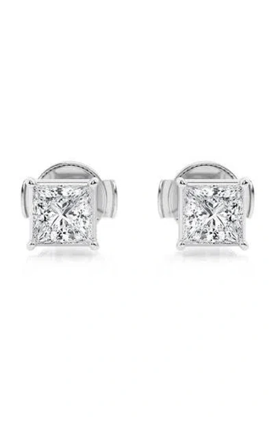 Badgley Mischka Collection 14k Gold Lab Created Diamond Stud Earrings In Metallic