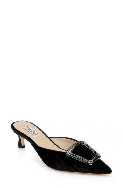 Badgley Mischka Collection Abigayl Pointed Toe Mule In Black