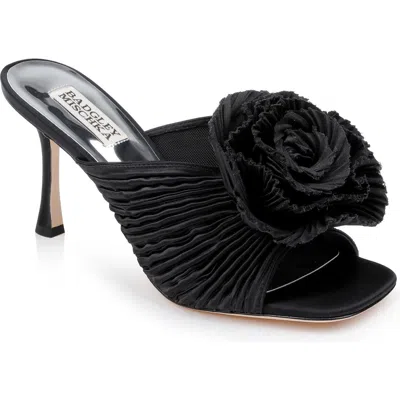 Badgley Mischka Collection Blythe Slide Sandal In Black