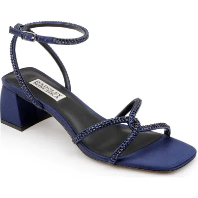 Badgley Mischka Collection Brisa Ankle Strap Sandal In Blue