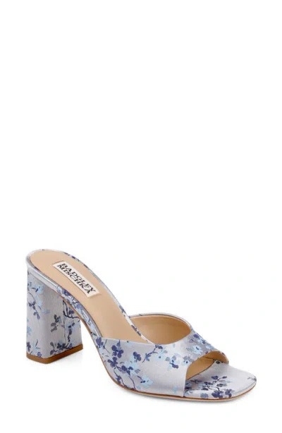 Badgley Mischka Collection Cadence Slide Sandal In Blue