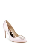 Badgley Mischka Collection Cher Crystal Embellished Pump In Blossom