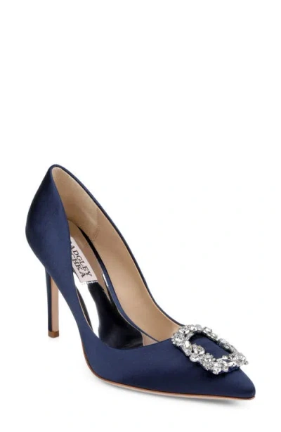 Badgley Mischka Collection Cher Crystal Embellished Pump In Multi
