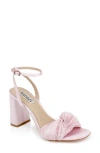 Badgley Mischka Collection Dafne Ankle Strap Sandal In Blossom