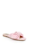 Badgley Mischka Collection Darla Slide Sandal In Pink